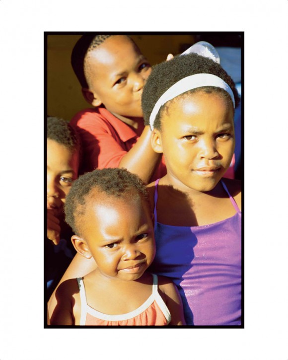 Township Children, Plettenberg Bay, SA, Fuji Velvia 100, December, 2001