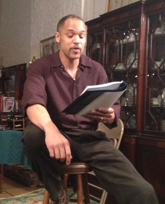 1st reading of "American Moor," Manhattan Apartment of the director, March, 2013