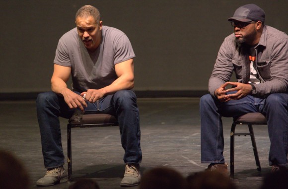Post-Performance discussion with playwright and educator, Idris Goodwin